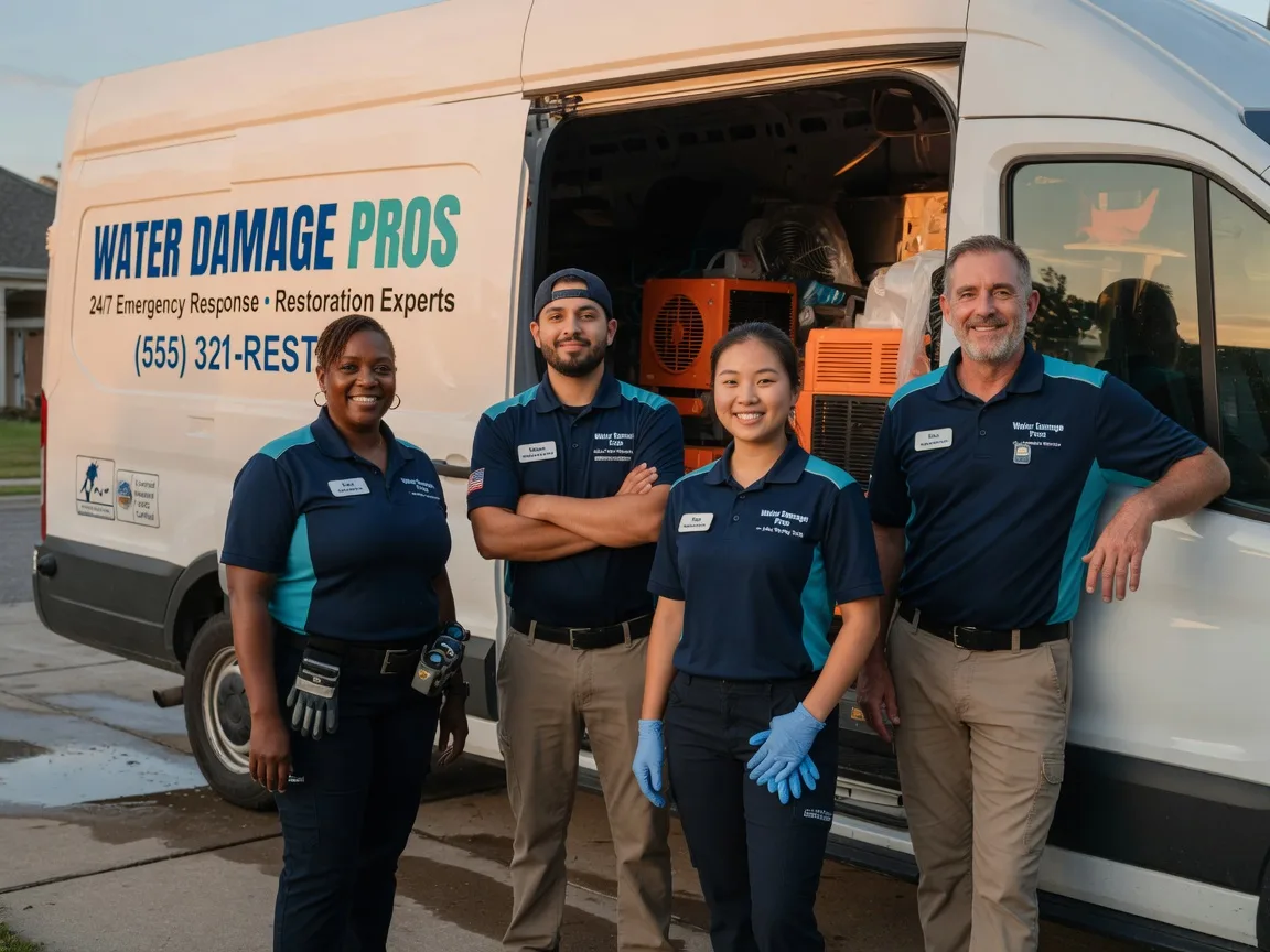 Water Damage Restoration company in New Munich, MN